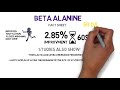 BETA ALANINE EXPLAINED - What is Beta Alanine?