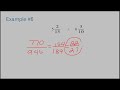 Multiplying and Dividing Mixed Numbers