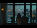Couple overlooking rainy window | Study | White noise | ASMR | Chill out | Deep sleep
