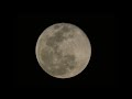 February Full Snow Moon Time Lapse Panasonic DC FZ80 2024