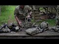 Infantryman and Medic go over their gear