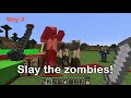 IF YOU LEAVE THE CIRCLE, YOU DIE - 3 Days Survival in Minecraft