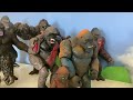 King Kong Vs Skar King (Stop Motion Battle)