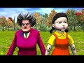 Grandpa vs Toilets (part 3) Scary Teacher, Baldi ► funny horror animation granny parody