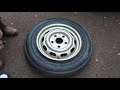 Will a 38 year old Porsche collapsible spare tyre work?