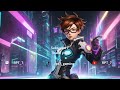 #tracer Never Dies  - 17 0 KD in #overwatch2 Master Lobby