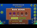 Geometry Dash - Interstellar (Medium demon) - Darwin