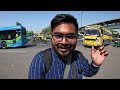 KASHMIR to KANYAKUMARI in VOLVO Bus | India's Longest Bus Journey | 4100 Kms - 5 Days #kashmir #k2k