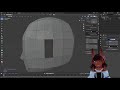 Part 1 How to make a basic head in Blender | VTuber VRchat Avatar .etc