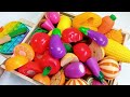 How to Cutting Wooden & Plastic Fruit Vegetables, Carrot, Orange | Satisfying Video Squishy ASMR