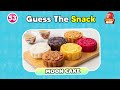 Guess The SNACK & JUNK FOOD By Emoji 🍔🍫 Kong Quiz
