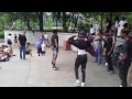 Break Dancers in Philly at Love Park
