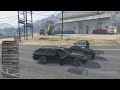 Grand Theft Auto V | An NPC takes flight in front of me