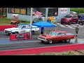 Vintage Style Drag Racing 1975 cars and Older at US 41 Dragstrip