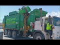 5 Waste Management Mcneilus ZR's Tackling the Friday Route