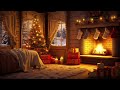 Heavenly Christmas Music Fireplace Sounds 🎄 Relaxing Christmas Background Music ✨ Fireplace Ambience