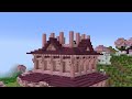 I Built A Cherry Blossom Castle In Minecraft 1.20 Hardcore