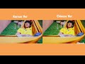 SEVENTEEEN OH MY   Korean & Chinese Ver  MV Comparison