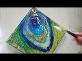 Creating Stunning Abstract Acrylic Paintings with Heavy Texture