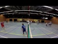 Einschlagen PSV-Neustrelitz Volleyball - Warmup - Hitting Lines