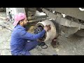 Truck rear wheel hub greasing | Indian truck mechanics