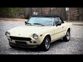 Front Bumper Removal - ‘79 Fiat 124 Spider 2000