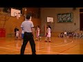 2013 福山市中学バスケ新人戦　一回戦　　対　駅家中　1