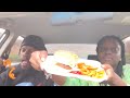 Car Lunch Date With My Man 👩🏿‍❤️‍💋‍👨🏾🥰🍔🍟