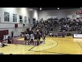 National anthems, player handshakes and roster introductions, McMaster vs. Long Beach