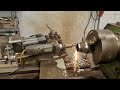 The process of me Upgrading the automatic mode of the Lathe auxiliary tool belt
