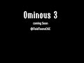 ominous 3 trailer