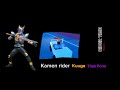 Kamen rider Kuuga Titan form on Rider Time