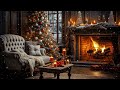 Piano Jazz Songs for Christmas Eve 🎁 Cozy Fireplace 🎁 Christmas Background Jazz Music