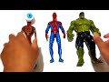 Merakit Mainan Hulk Smash , Spider-Man dan Siren Head Avengers Toys