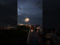 Lightning and Fireworks at the Same Time!