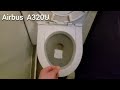 inside Airbus A 320 U toilet