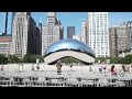 【4K】Downtown Chicago Illinois Walking Tour (1 Hour 22 Minutes) |4k 60FPS| UHD 4k