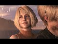 Ashley Desperately Flirting With Leon For 7 Minutes - RESIDENT EVIL 4 REMAKE