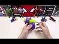 Marvel Toys unboxing | Spider Man Toy Gun, Hulk, Annihilator Friend Magical Review | ASMR Toys