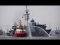 HAMBURG PORT ENTRY PARADE 835 YEARS BIRTHDAY - 4K SHIPSPOTTING HAMBURG MAY 2024