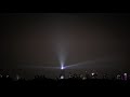 Zalmhaven toren Rotterdam lichtshow vanuit Ommoord