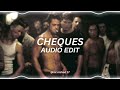 cheques - shubh [edit audio]