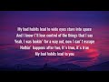 Ed Sheeran - Bad Habits [Lyric Video] [1Hour]