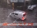 Melbourne Floods Elwood, John Street