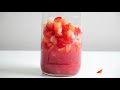 Fresh Strawberry Milk Recipe | HANSE