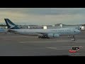 Cathay Pacific Boeing 747-8 landing at Anchorage