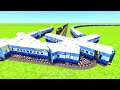 4 FULL SPEED TRAINS VS IMPOSSIBLE TWINING OF DOUBLE SHARP CIRCLES ▶️ Train Simulator | CrazyRails