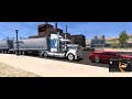 ATS 1.50 4K | Socorro NM To Raton NM | Kenworth T909 & Graham Lusty Tipper B-Double Dog Trailer