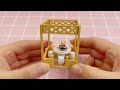Fuchun mountain mansion | DIY Miniature Dollhouse Crafts | Relaxing Satisfying Video