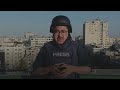 Israel-Gaza: Strike collapses building during live BBC report - BBC News